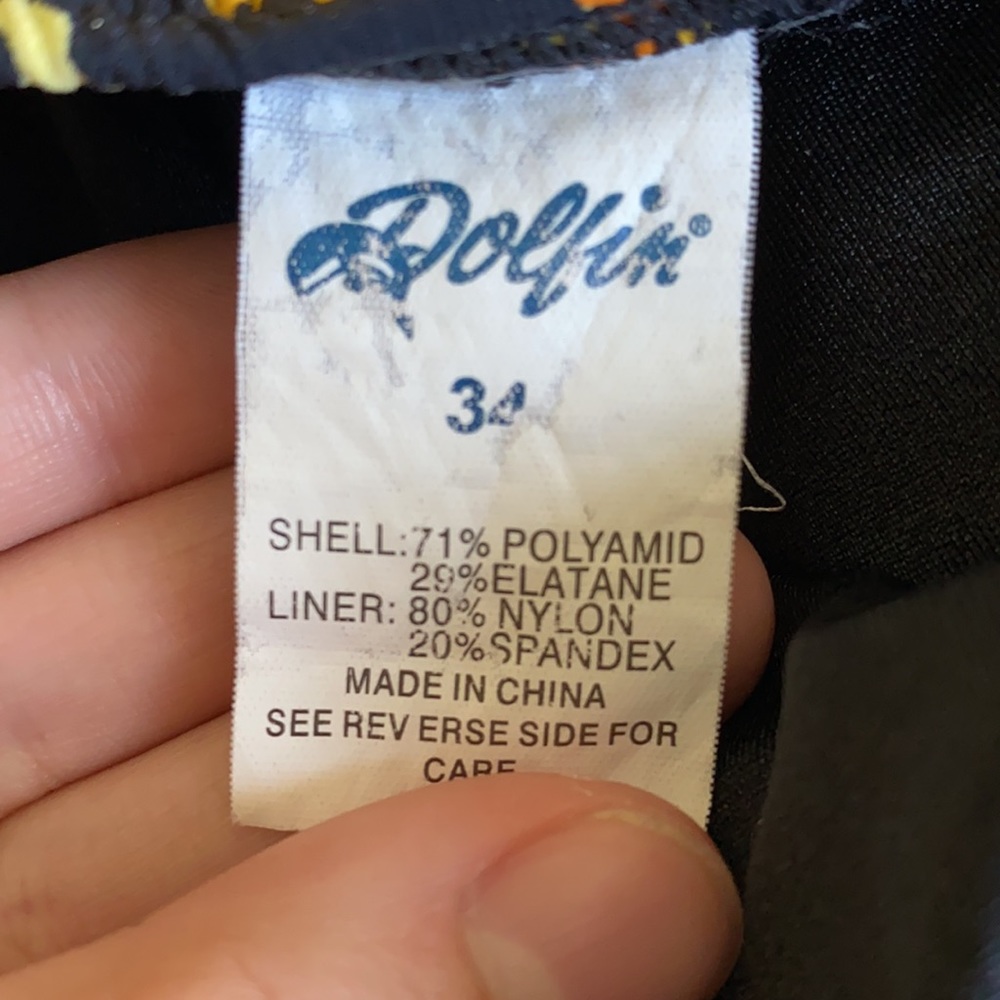 Dolfin One Piece Swimsuit - Picture 3 of 4